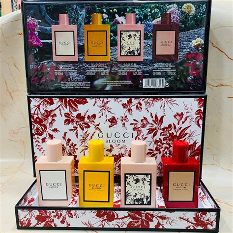 gucci perfume gift set for her|Gucci perfume bloom gift set.